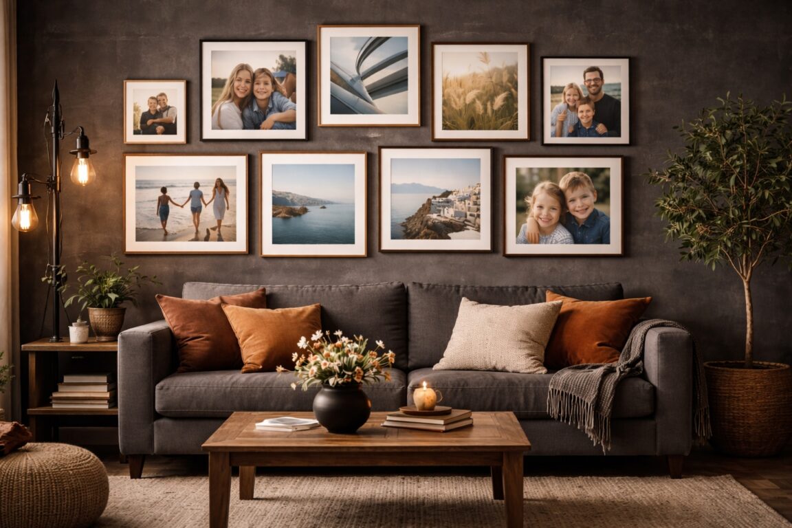 Moderne Wandgestaltung: So wird aus einer leeren Wand ein Highlight